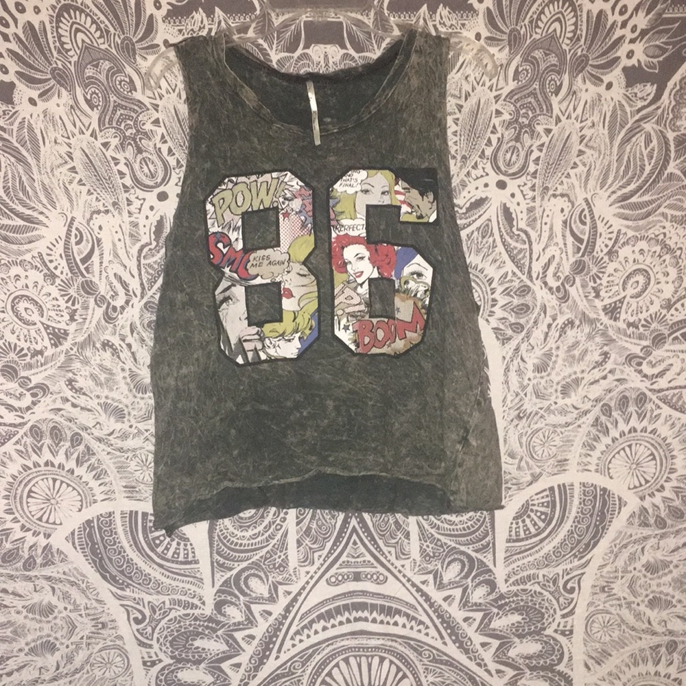 Graphic Muscle Tee